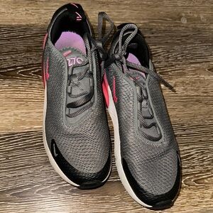 Girls size 2y  Gray and Pink Nike  Shoes